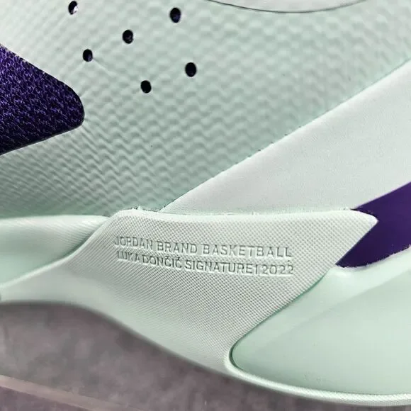 Nike Air Jordan Luka Doncic 1 Easter Mint Foam Purple Teal DQ6513-305 Boy's - Picture 5 of 15